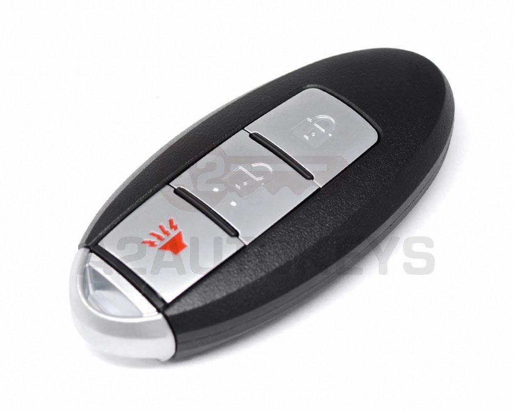 Nissan Infiniti Smart Key Shell 2+1 Button Middle Battery Type