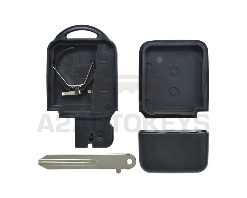 Nissan Qashqai 2005 Smart Key Remote Shell 2 Button