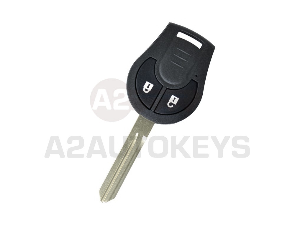 Nissan Remote Key Shell 2 Button with Key