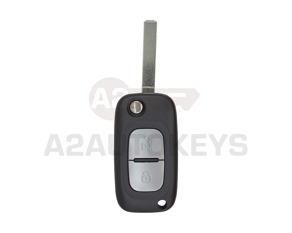 Nissan REN Flip Remote Key Shell 2 Buttons