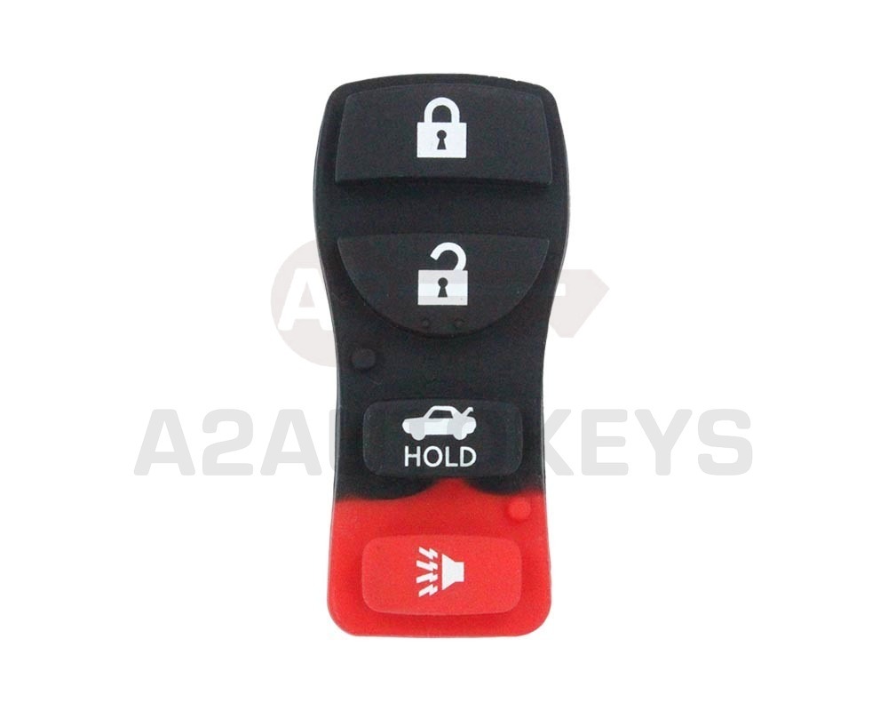 Nissan Rubber Remote 4 Button