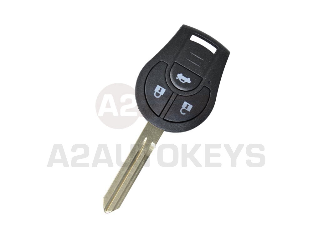 Nissan Sentra Remote Key Shell 3 Button