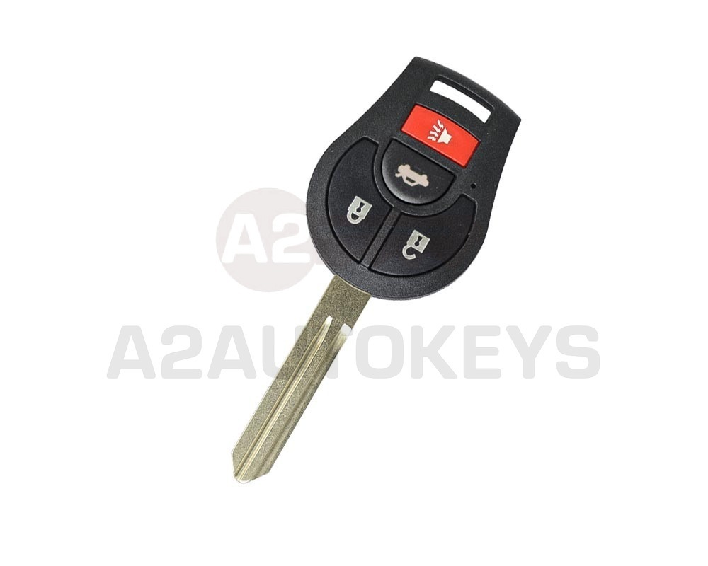 Nissan Sentra Remote Key Shell 4 Button