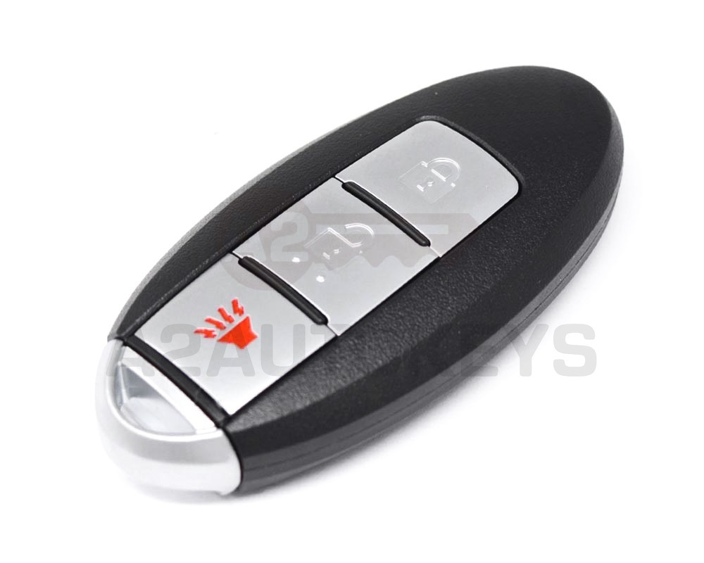 Nissan Smart Remote Key Shell 2+1 Button Left Battery Type