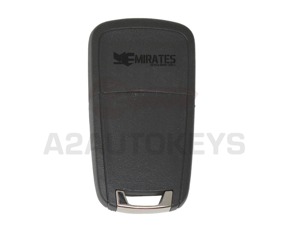Chevrolet Cruze- Opel Astra J Flip Remote Key 2 Buttons 433MHz OEM Part Number: 13574868 - 13279279 - 13529071