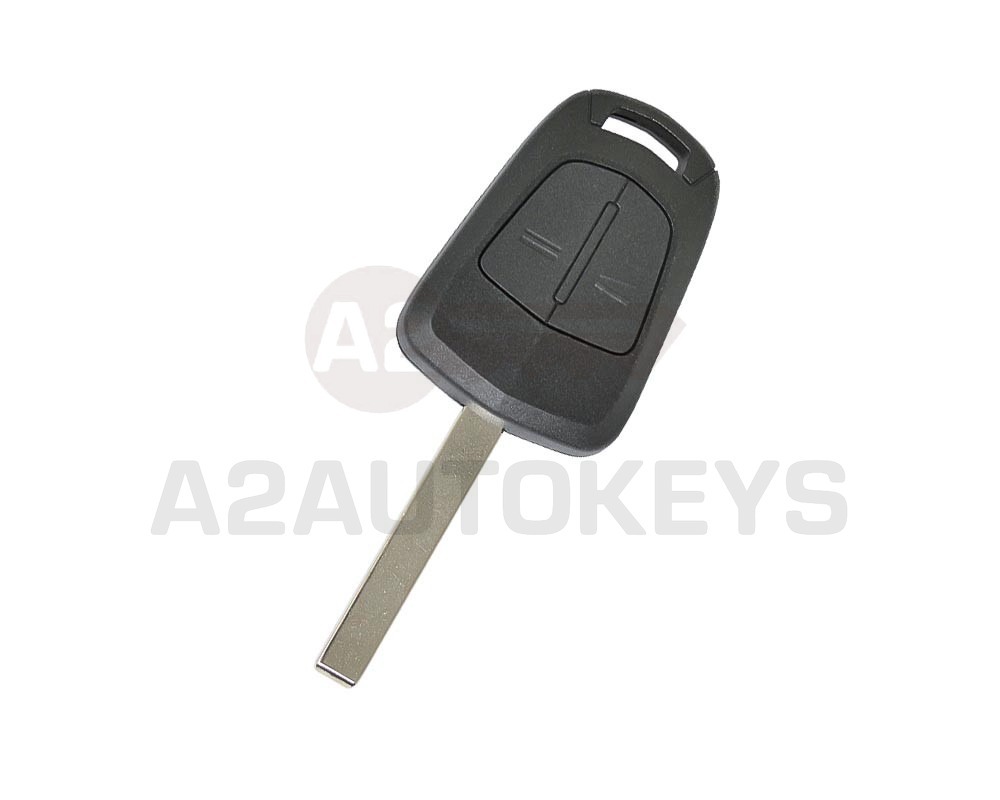 Opel Astra H Remote Key Shell 2 Button non Flip