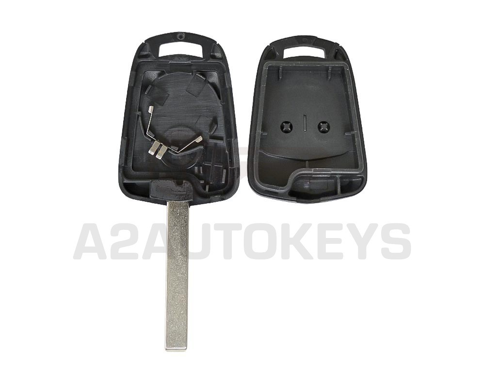 Opel Astra H Remote Key Shell 2 Button non Flip