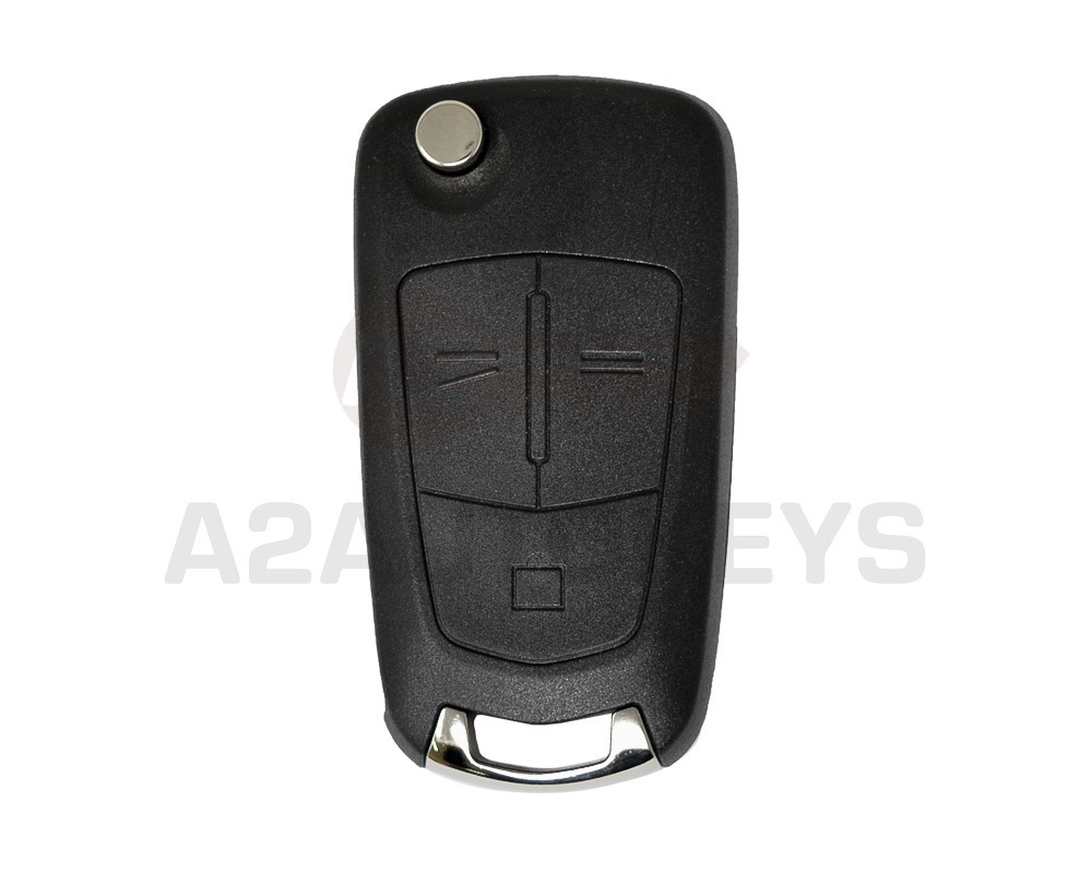 Opel Corsa D Astra H Vectra C Flip Remote Key Shell 3 Button
