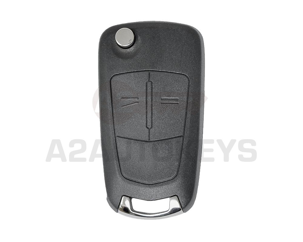 Opel Flip Remote Key Shell 2 Button