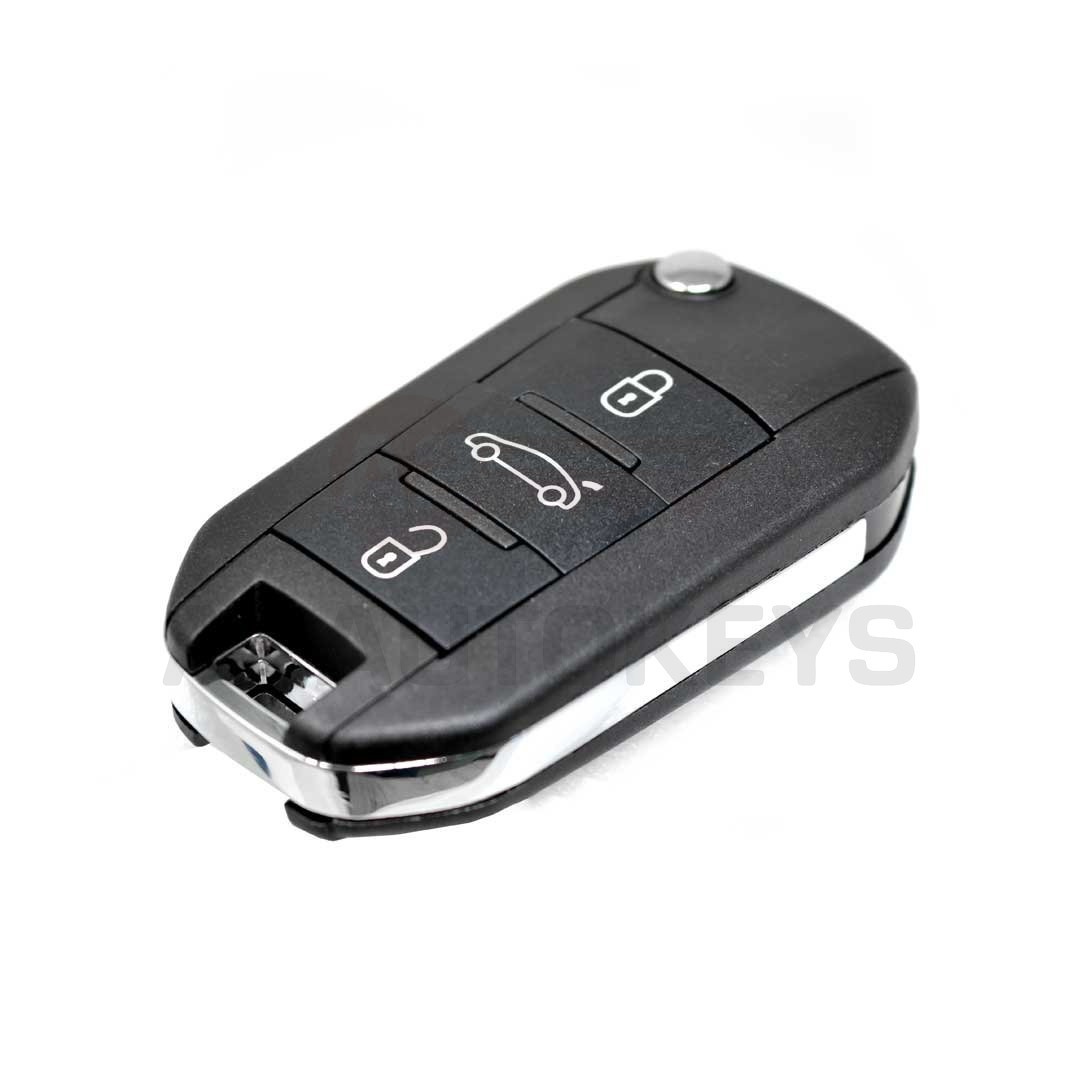 Peugeot 301-508 Citroen C-Elysee C4-Cactus Flip Remote Key Shell