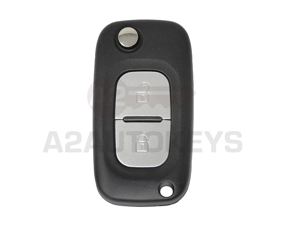 REN Clio Flip Remote Key Shell 2 Button