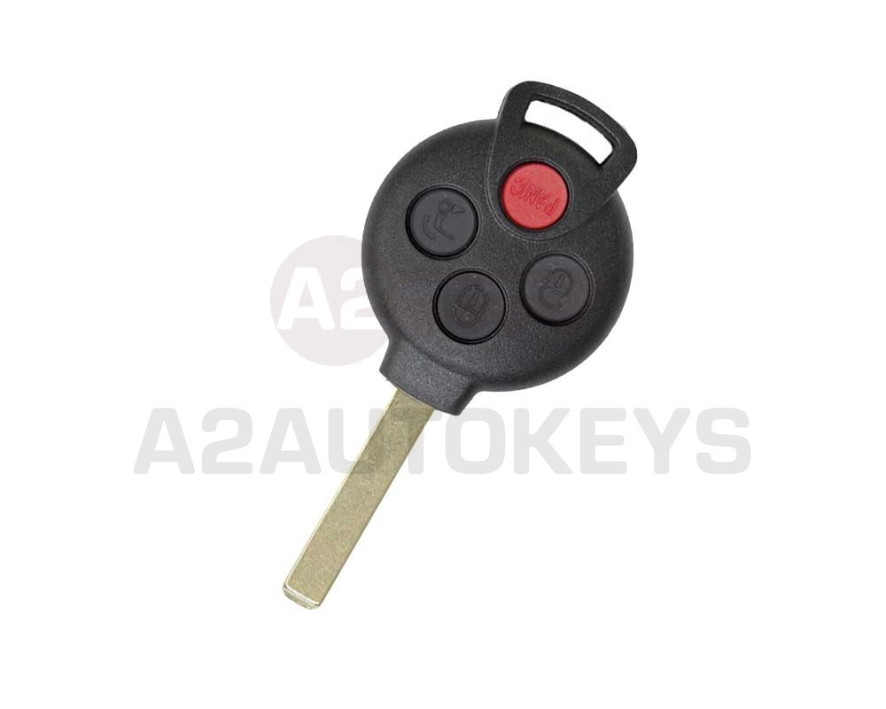 Smart Remote Key Shell 3+1 Button