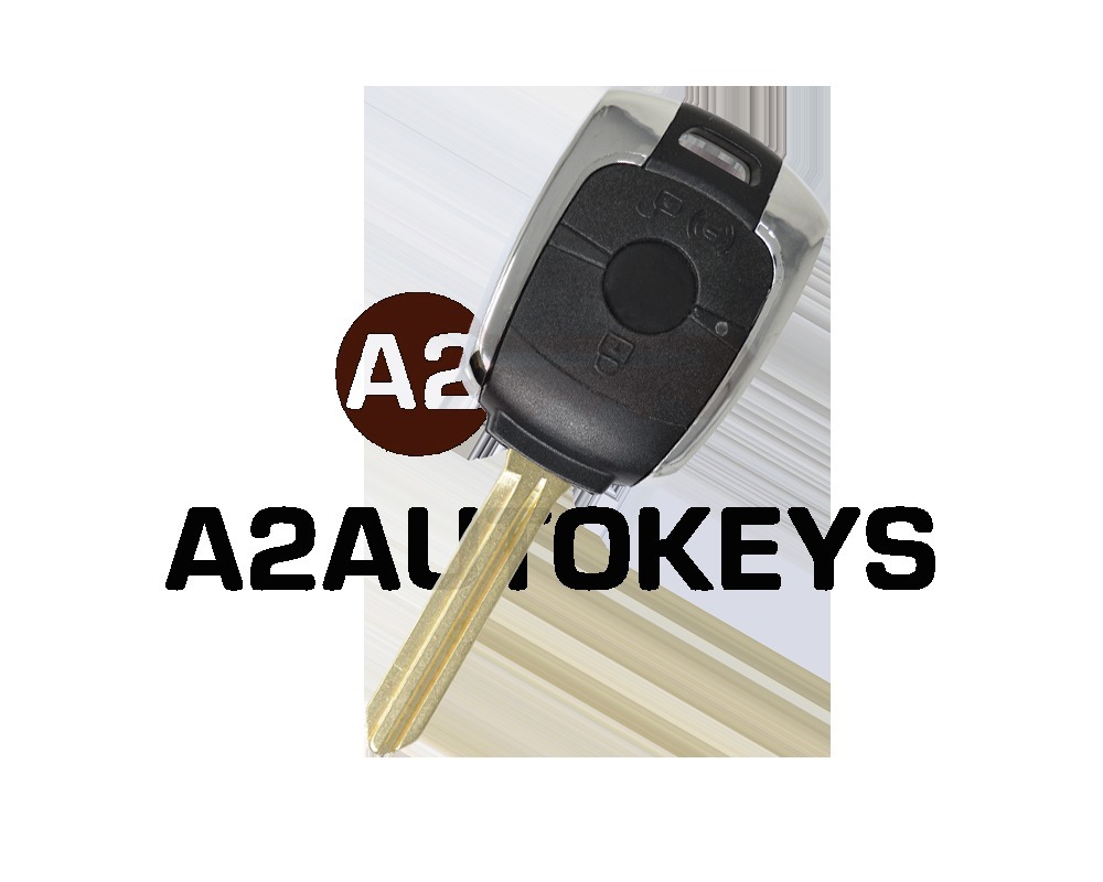 SsangYong Rexton Chrome Remote Key Shell 2 Button