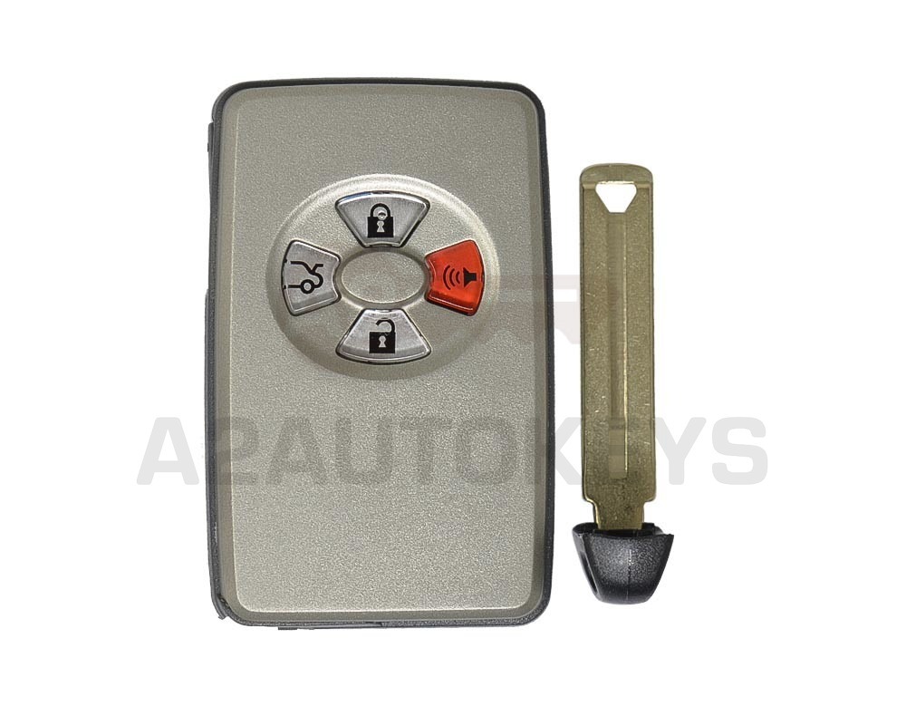Toyota Avalon 2005 Smart Key Remote Shell 4 Button