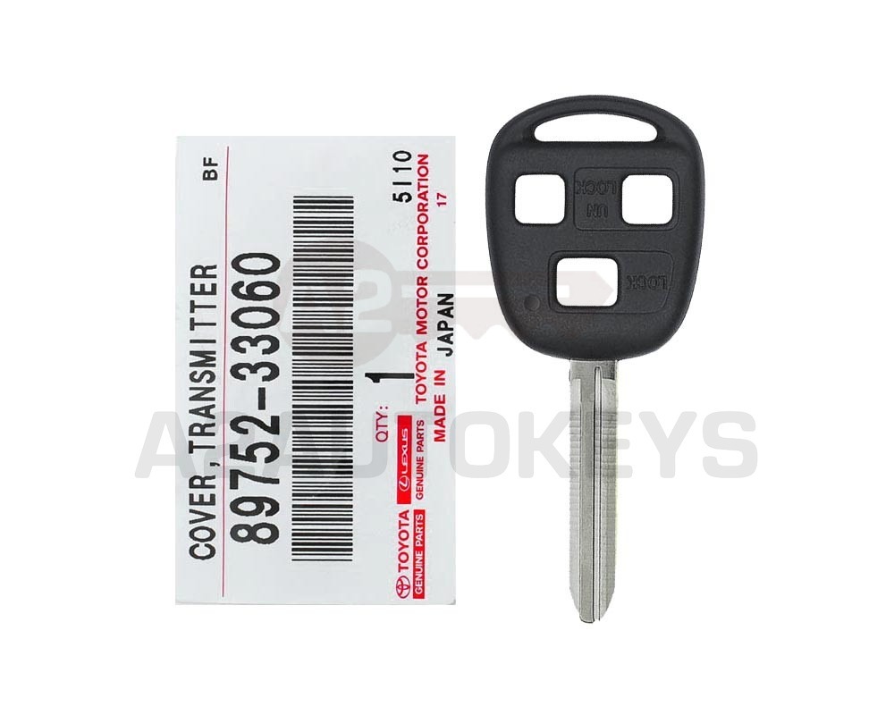 Toyota Camry 2005 Genuine Remote Key Shell 3 Buttons 89752-33060