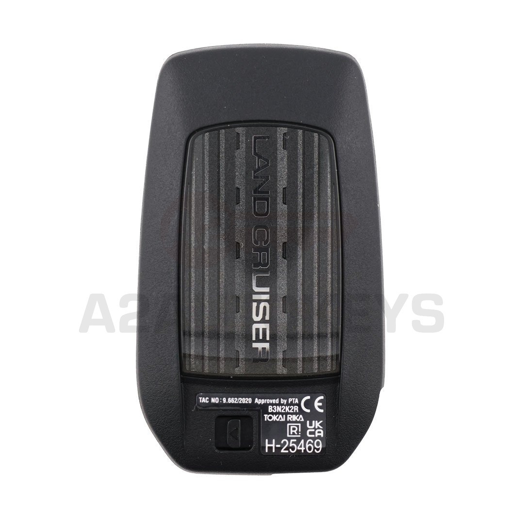 Toyota Land Cruiser Prado 2024 Genuine Smart Remote Key 3+1 Buttons 433MHz 8990H-60811 / 8990H-60810