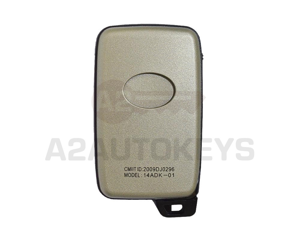 Toyota Prado Smart Key Remote Shell 3 Buttons