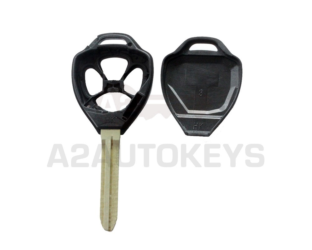 Toyota Rav4 Scion Remote Key Shell Warda 3 Button TOY43 Blade