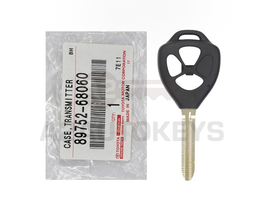 Toyota Rav4 Warda Genuine Remote Key Shell With G Chip 3 Buttons 89752-68060