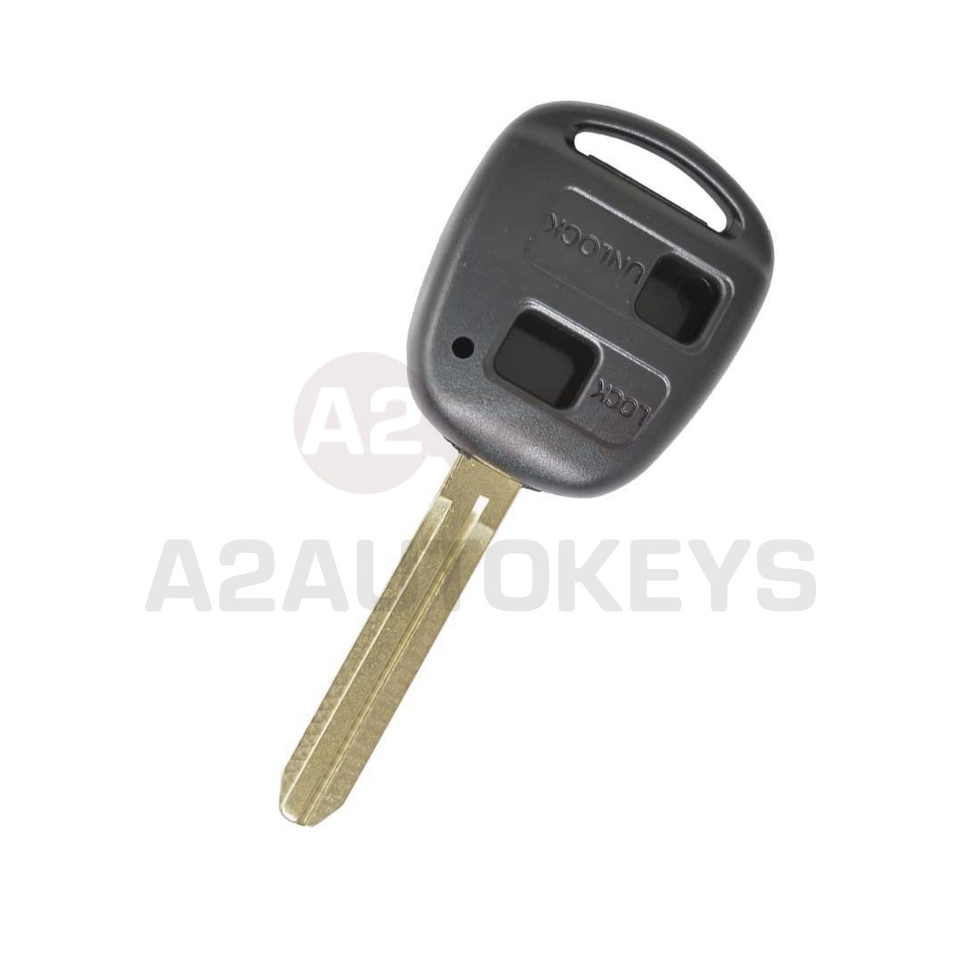 Toyota Remote Key Shell 2 Buttons TOY43 Blade