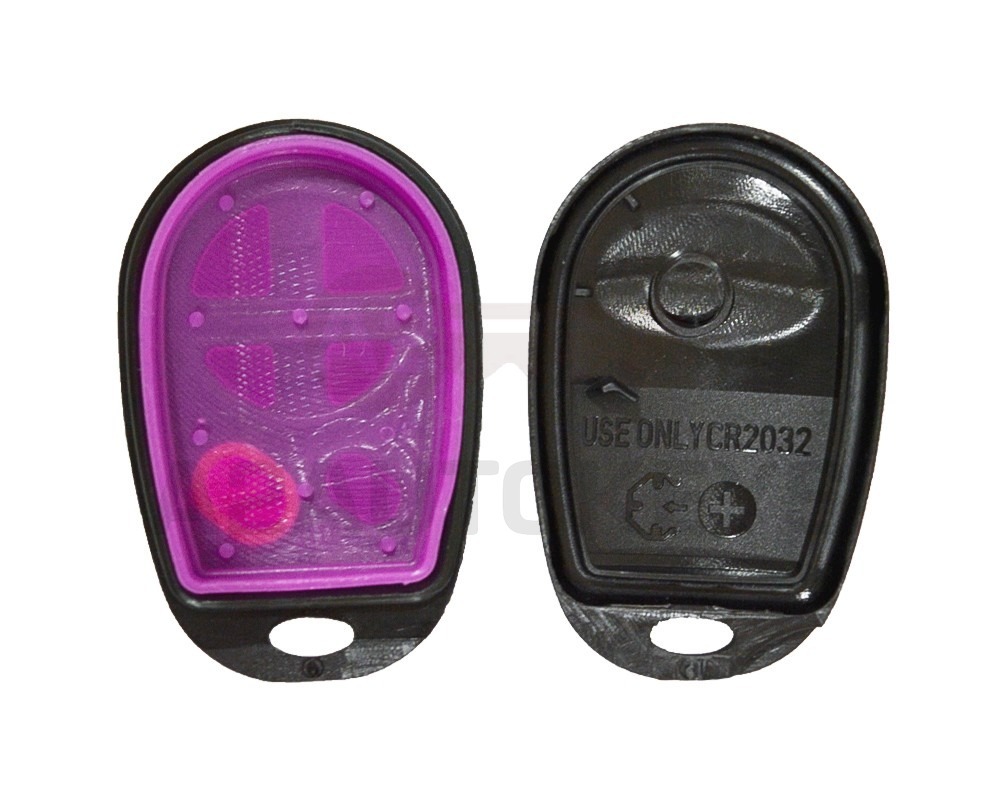 Toyota Sequoia Remote Key Shell 4 Button medal