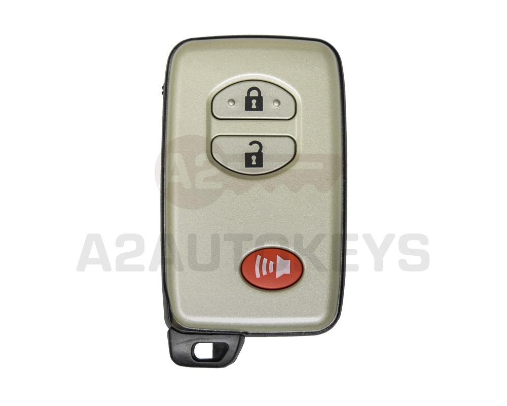Toyota Smart Remote Key Shell 3 Buttons