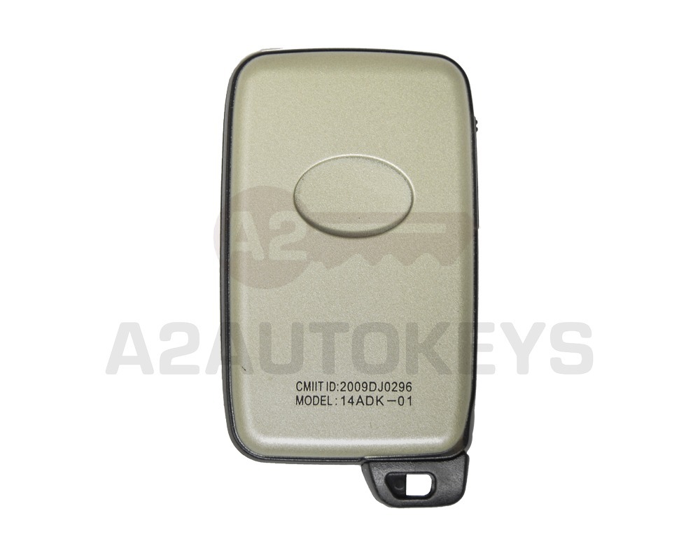 Toyota Smart Remote Key Shell 3 Buttons