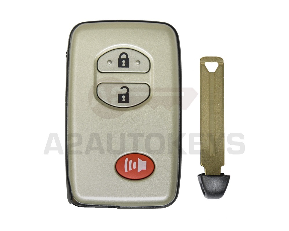 Toyota Smart Remote Key Shell 3 Buttons
