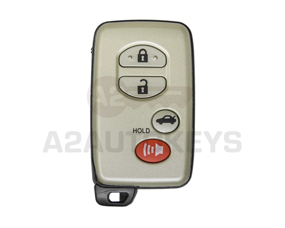 Toyota Smart Remote Key Shell 4 Buttons