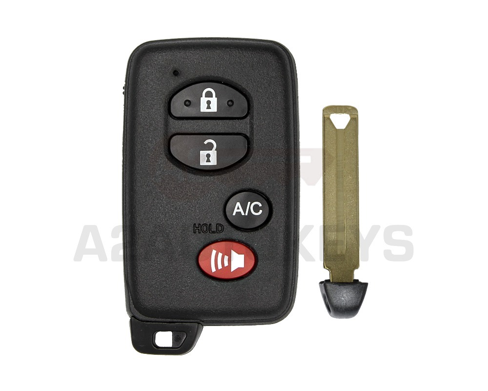Toyota Smart Remote Key shell 4 Buttons A/C