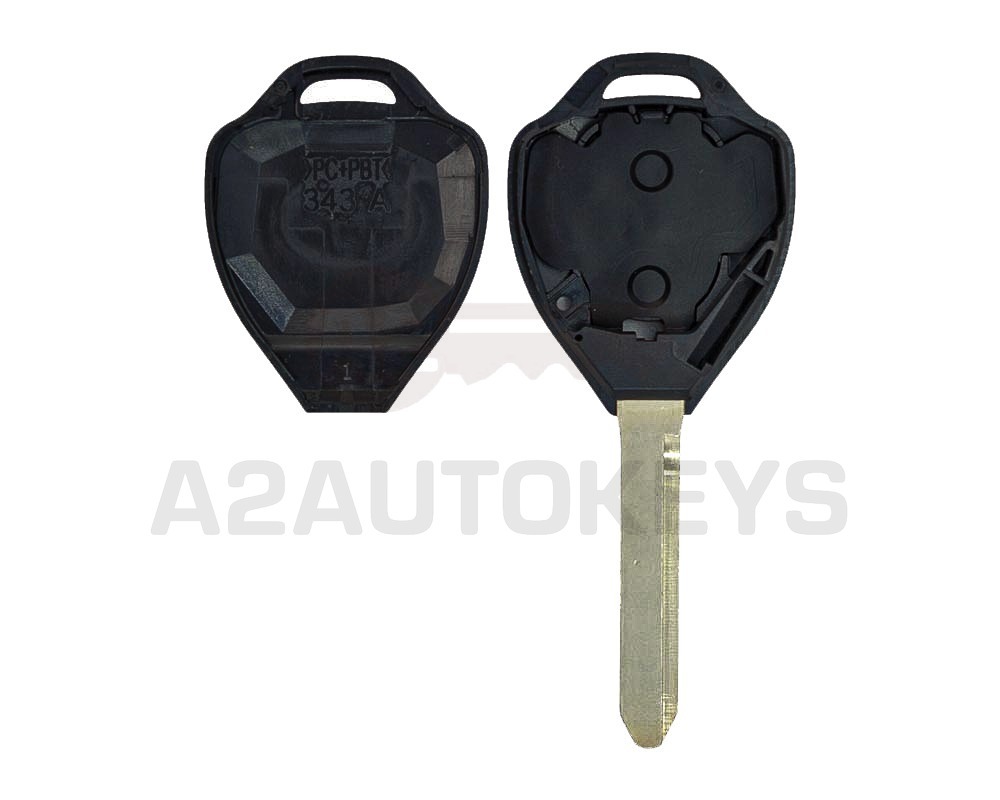 Toyota Warda Remote Key Shell 2 Button Toy47