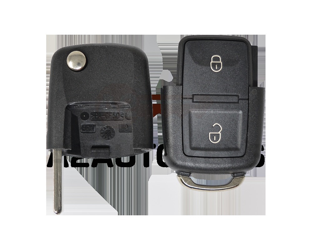 Volkswagen Remote Key shell 2 Buttons With Header