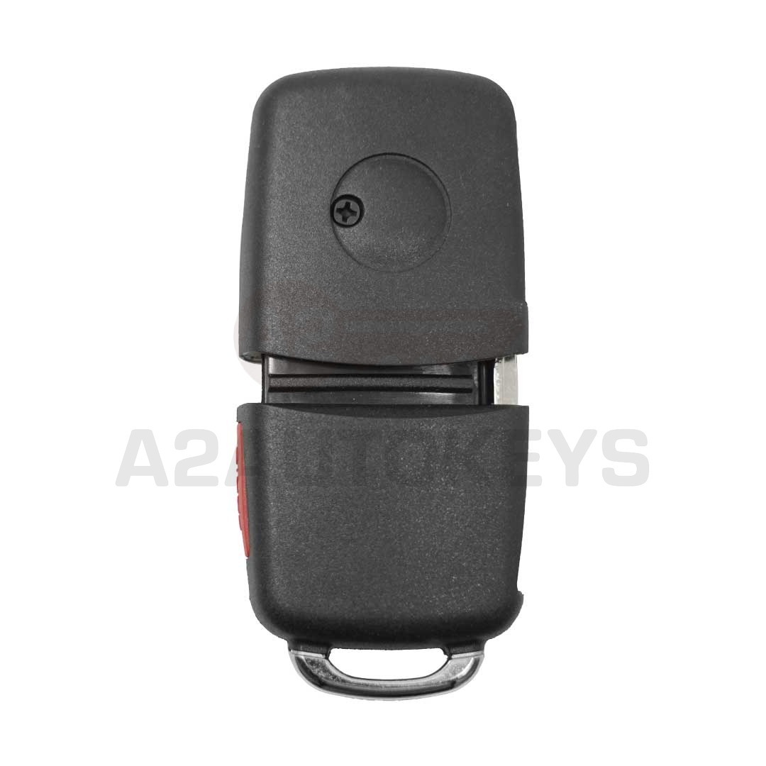 Volkswagen VW Remote Key Shell 3+1 Button
