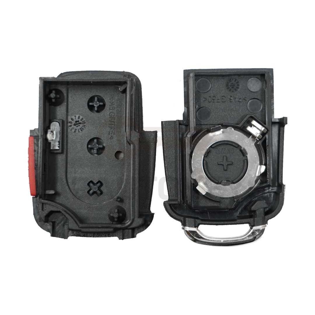 Volkswagen VW Remote Key Shell 3+1 Button