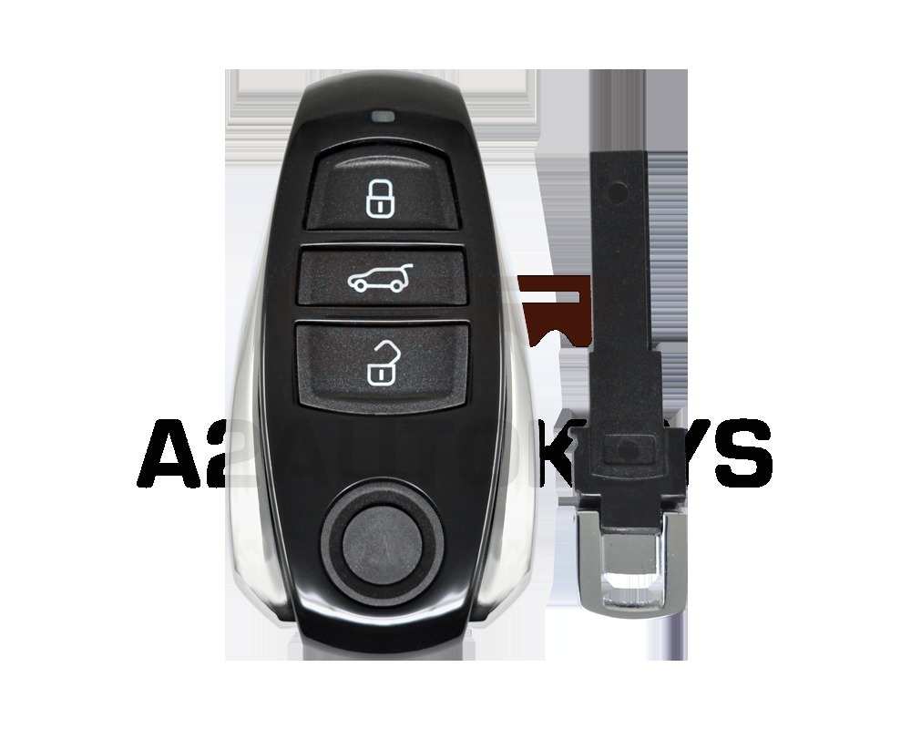 Volkswagen VW Touareg Smart Remote Key Shell 3 Buttons Includes Emergency key