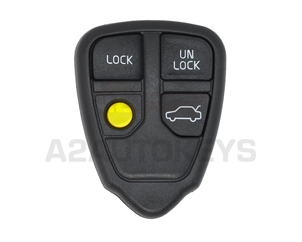 Volvo Flip Remote Key Shell 4 Button