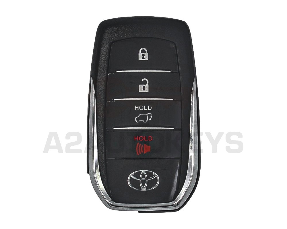 Toyota Land Cruiser 2016-2021 Genuine Smart Remote Key Shell 4 Buttons 89072-60L00