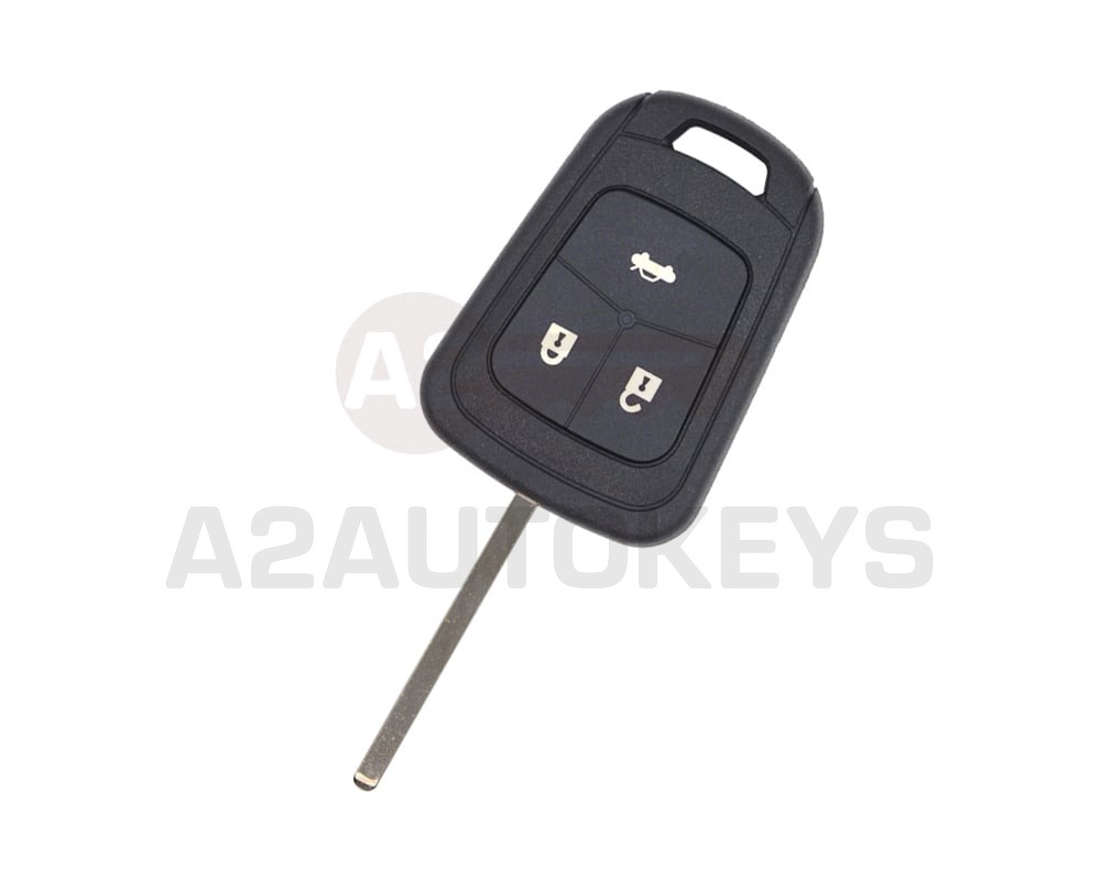 Chevrolet Opel Remote Key Shell 3 Buttons Non Flip