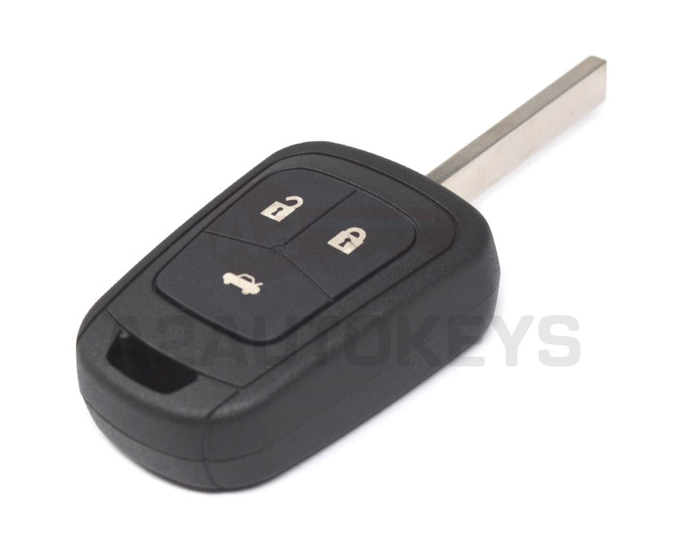 Chevrolet Opel Remote Key Shell 3 Buttons Non Flip