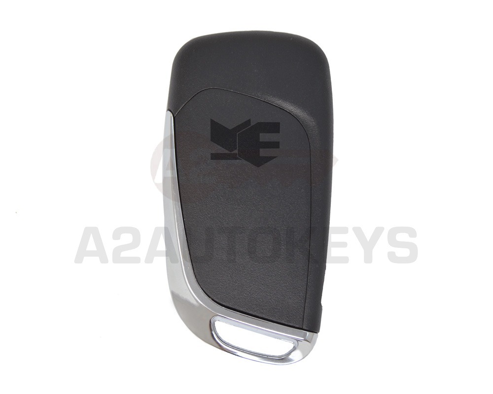 Citroen Flip Remote Key Shell 2 Button with Battery Holder