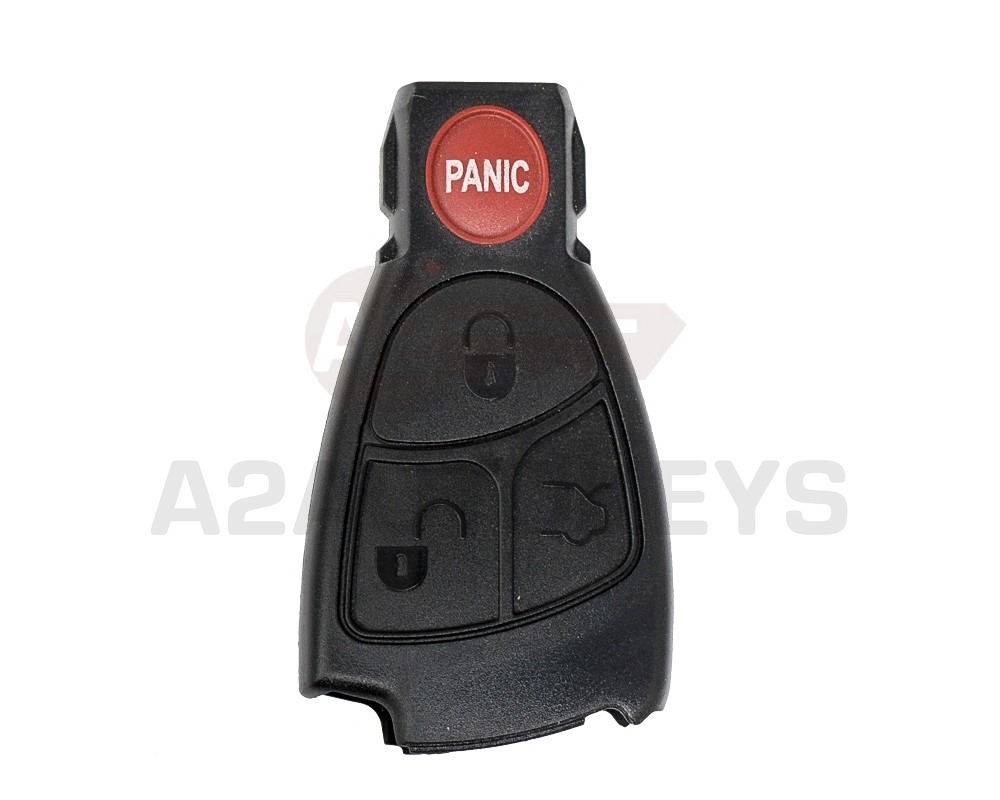 Mercedes Original Remote Key Shell 3+1 Buttons With Panic