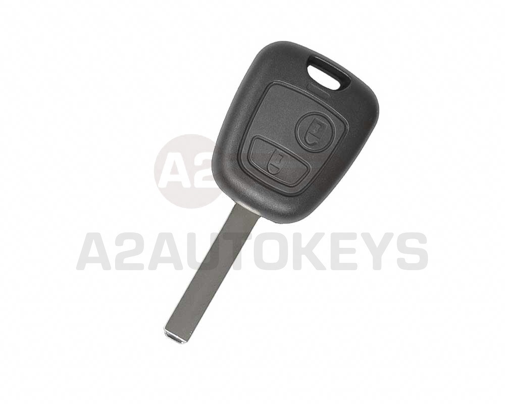Peugeot Remote Key Shell 2 Buttons VA2 Blade