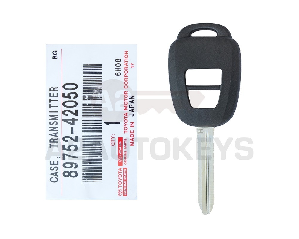 Toyota Rav4 2013-2018 Genuine Remote Key Shell 2 Buttons Chip H 89752-42050