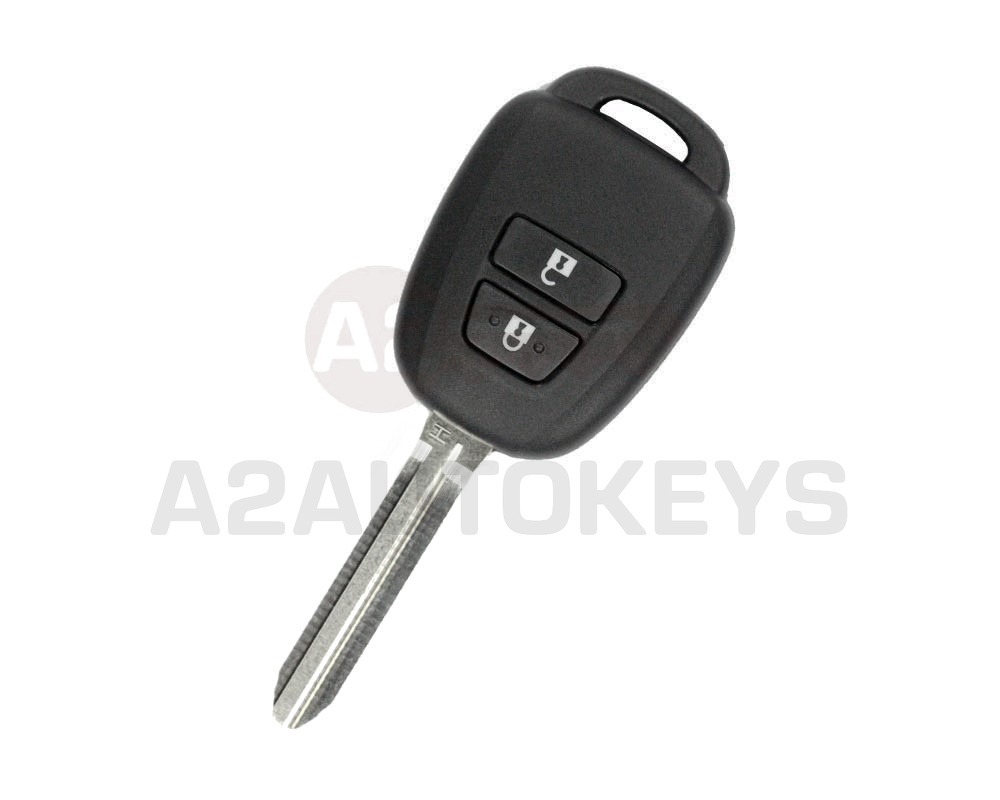Toyota Rav4 Genuine Remote Key Shell 2016 With Transponder H 2 Buttons 89072-42520 / 89072-42521