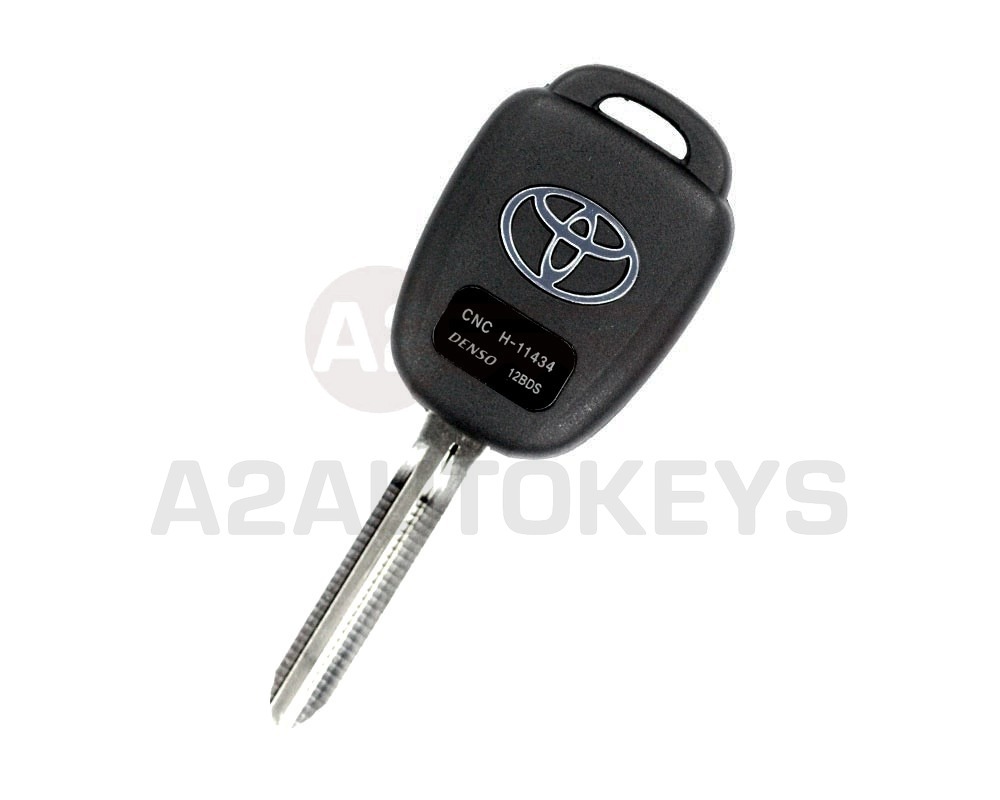 Toyota Rav4 Genuine Remote Key Shell 2016 With Transponder H 2 Buttons 89072-42520 / 89072-42521