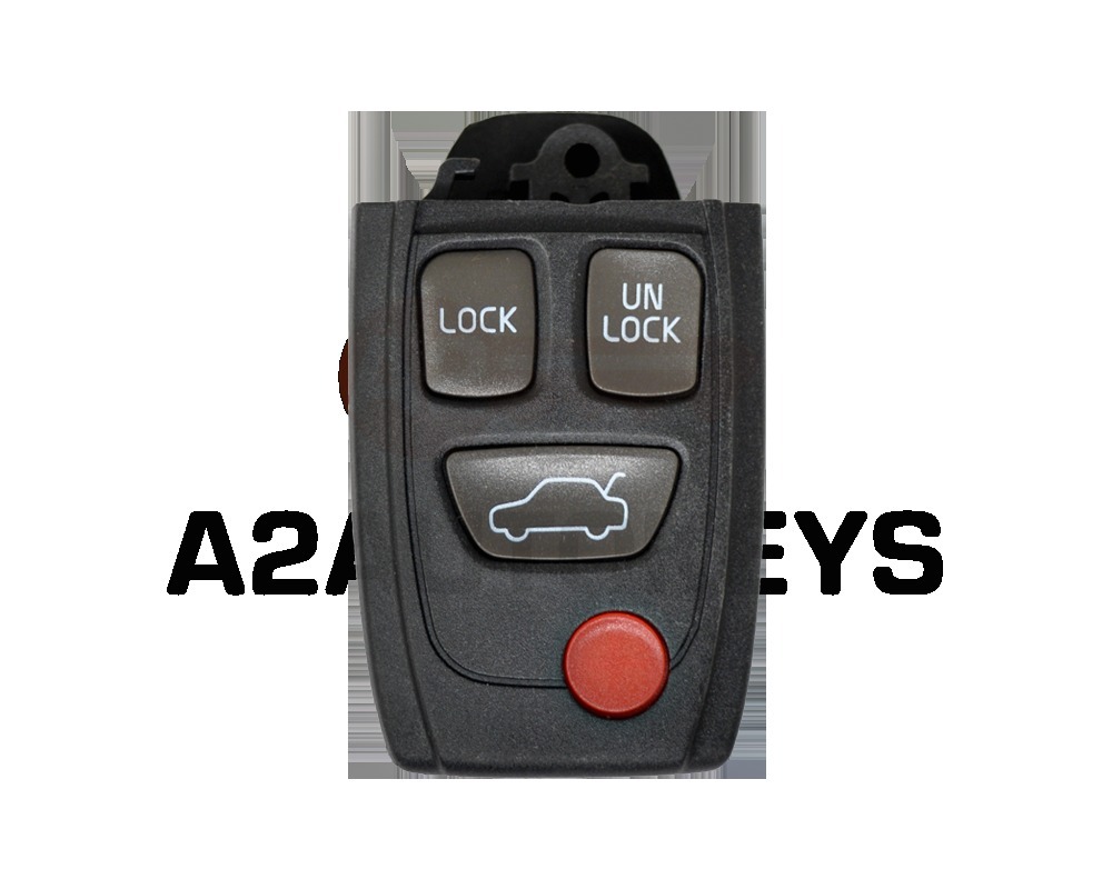 Volvo Remote Key Shell 3+1 Button
