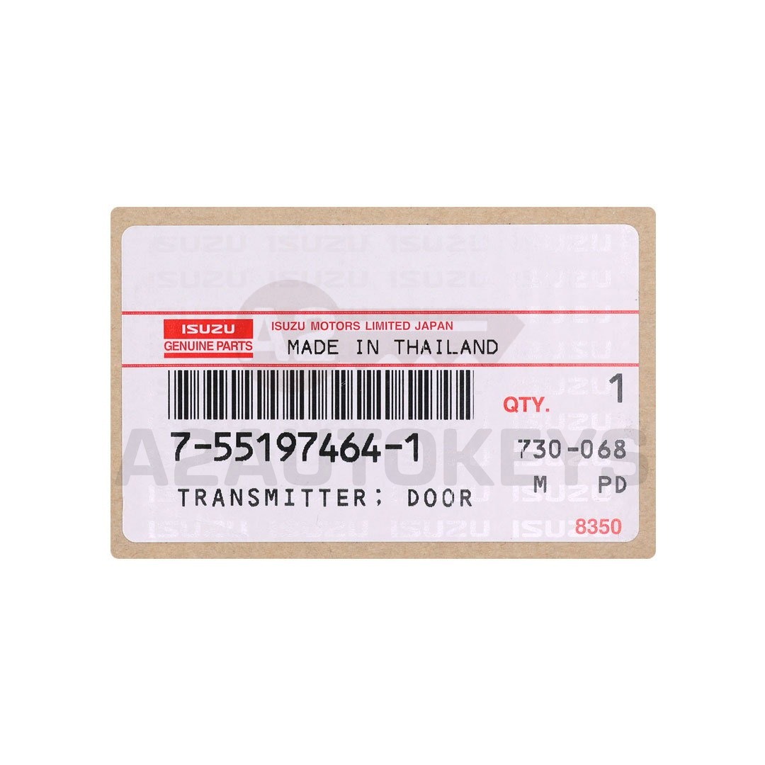 Isuzu Genuine Smart Remote Key 2 Buttons 433MHz 7-55197464-1