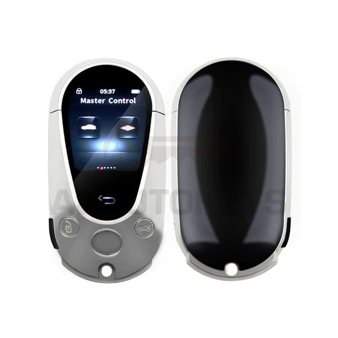 LCD EN700 Smart Key PKE System For All Keyless Car Mercedes Benz Style Silver Color