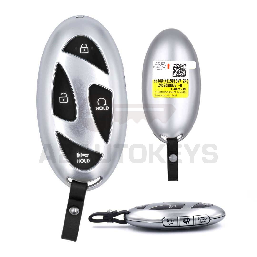 Hyundai Grandeur 2024 Genuine Smart Remote Key 6+1 Buttons 433MHz 95440-N1150