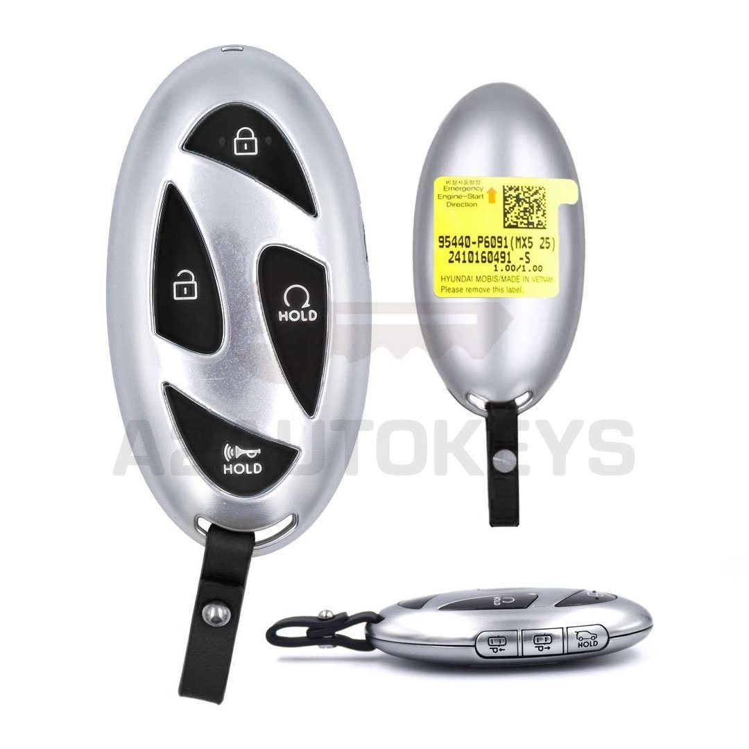Hyundai Santa Fe MX5 2025 Genuine Smart Remote Key 6+1 Buttons 433MHz 95440-P6091
